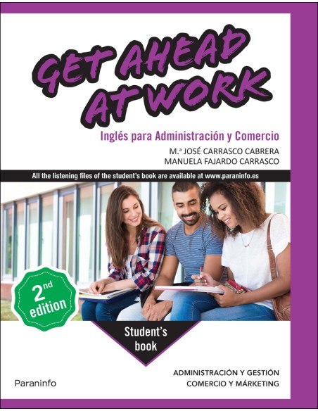 Get Ahead at Work Ingles para Administracion y Comercio 2ª edicion 2024